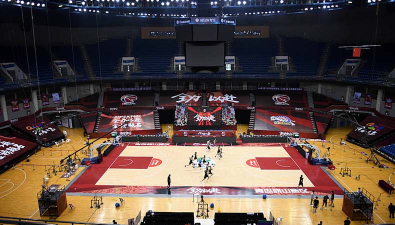 🏀上海大胜山东2-0晋级洛夫顿20+9+5李添荣14分陈林坚21分